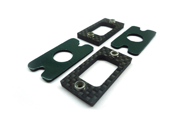 Carbon Fiber Tail Locking Reinforcement (2pcs) - Goblin 630/700/770